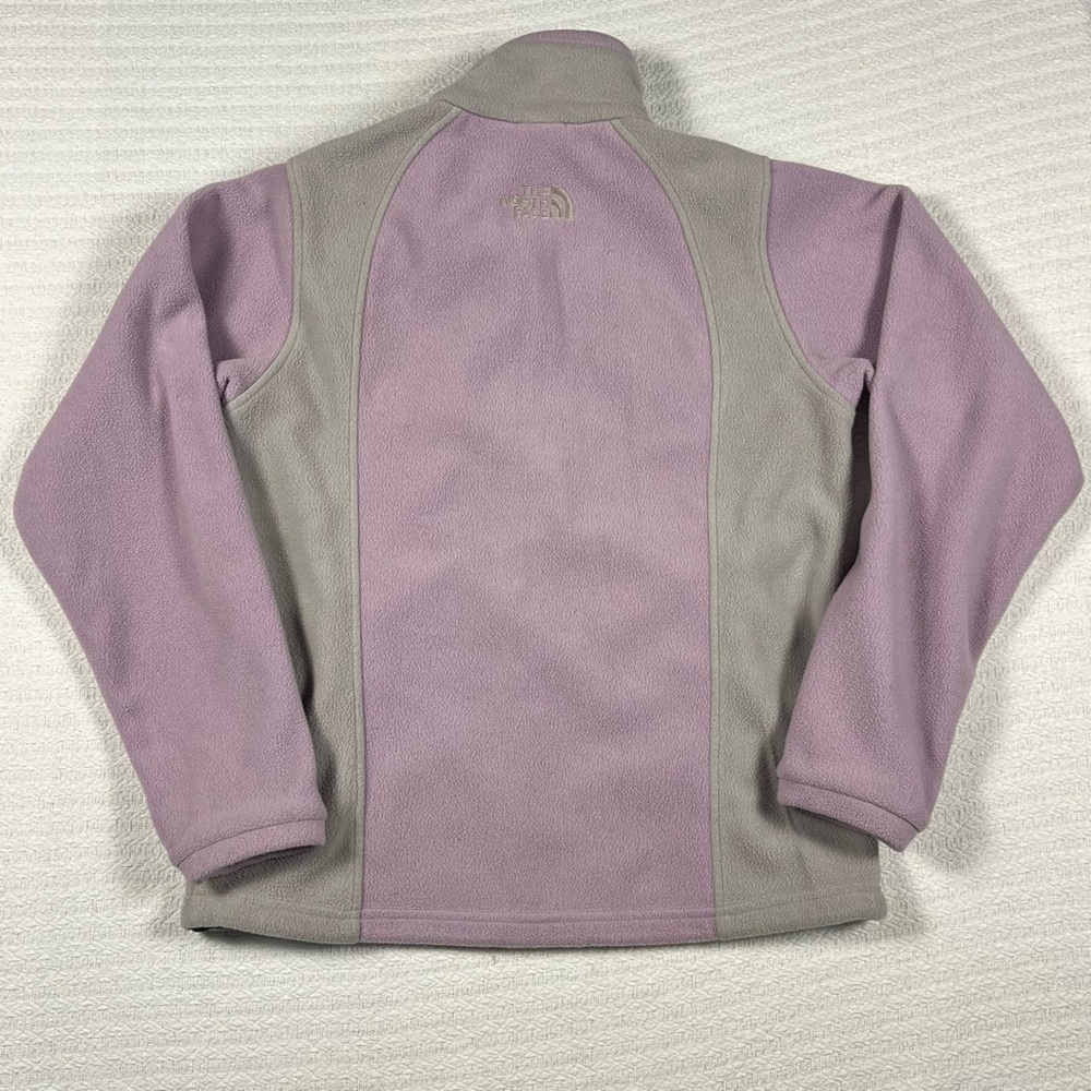 The North Face Jacket Women Small Lavender Denali Fleece Full‎ Zip Polartec - Picture 3 of 10